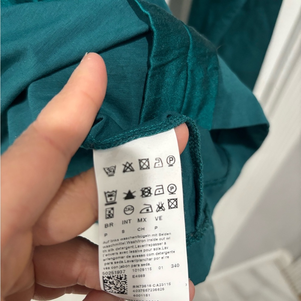 BOSS Dark Green Women's Top - Picture 5 of 6